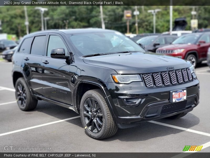 Diamond Black Crystal Pearl / Black 2020 Jeep Grand Cherokee Altitude 4x4