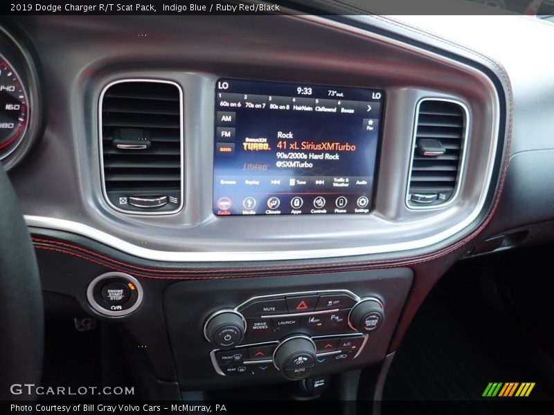 Controls of 2019 Charger R/T Scat Pack