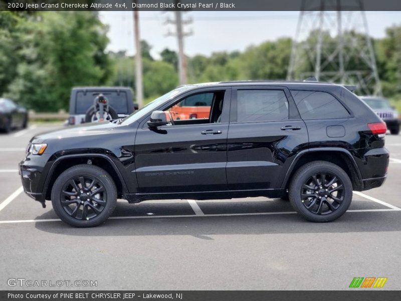Diamond Black Crystal Pearl / Black 2020 Jeep Grand Cherokee Altitude 4x4