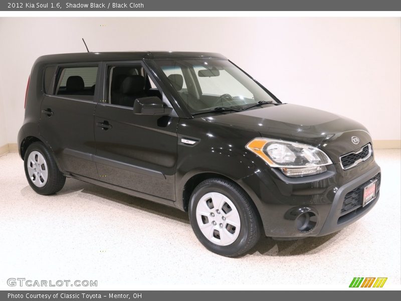 Shadow Black / Black Cloth 2012 Kia Soul 1.6