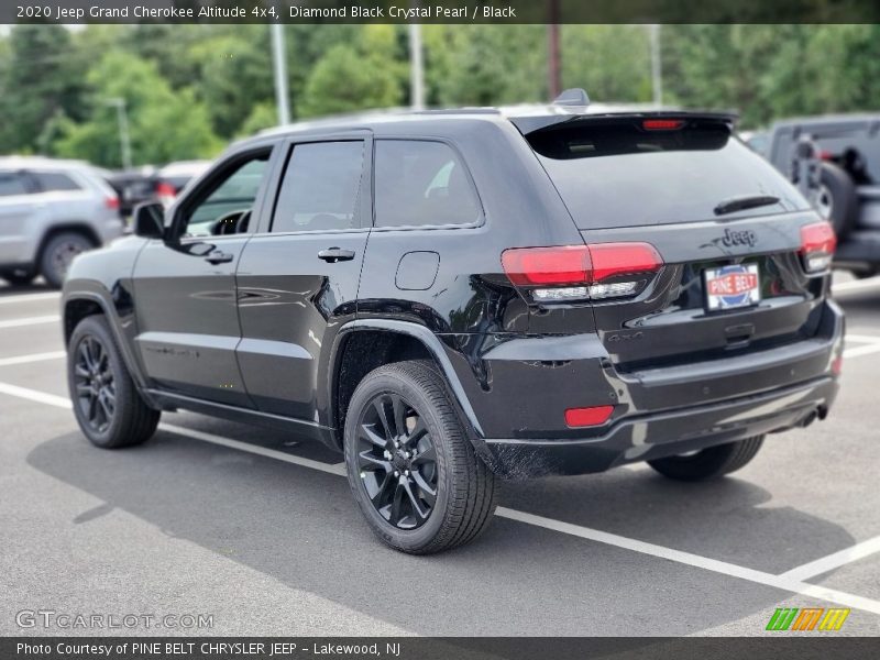 Diamond Black Crystal Pearl / Black 2020 Jeep Grand Cherokee Altitude 4x4