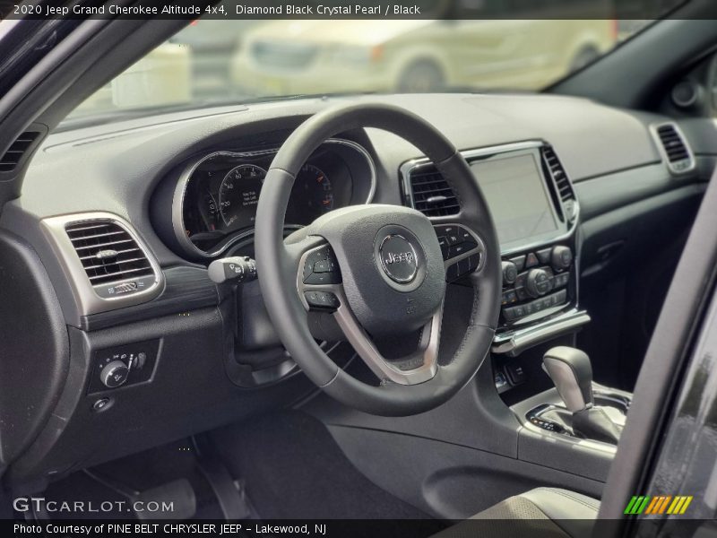 Diamond Black Crystal Pearl / Black 2020 Jeep Grand Cherokee Altitude 4x4