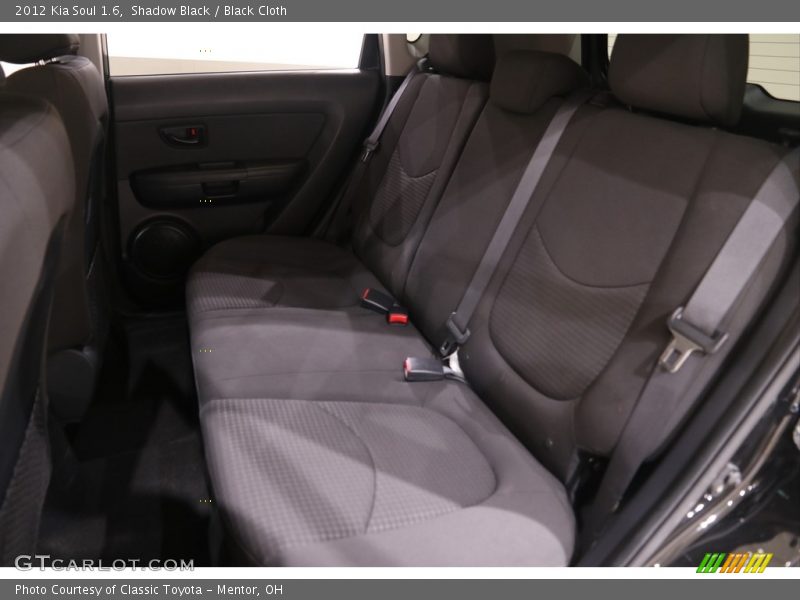 Shadow Black / Black Cloth 2012 Kia Soul 1.6