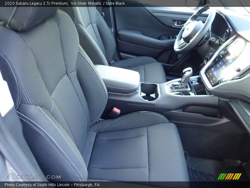 Front Seat of 2020 Legacy 2.5i Premium
