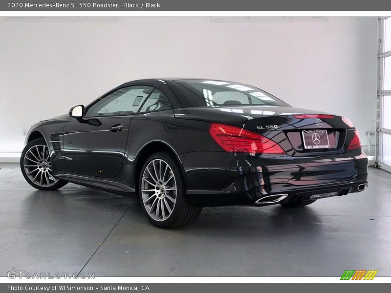 Black / Black 2020 Mercedes-Benz SL 550 Roadster