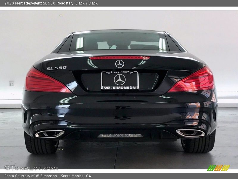 Black / Black 2020 Mercedes-Benz SL 550 Roadster