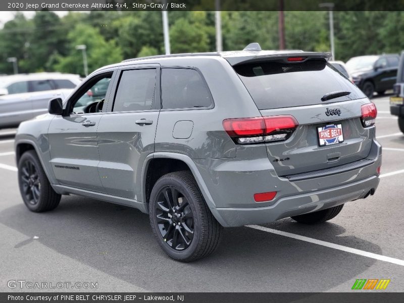 Sting-Gray / Black 2020 Jeep Grand Cherokee Altitude 4x4