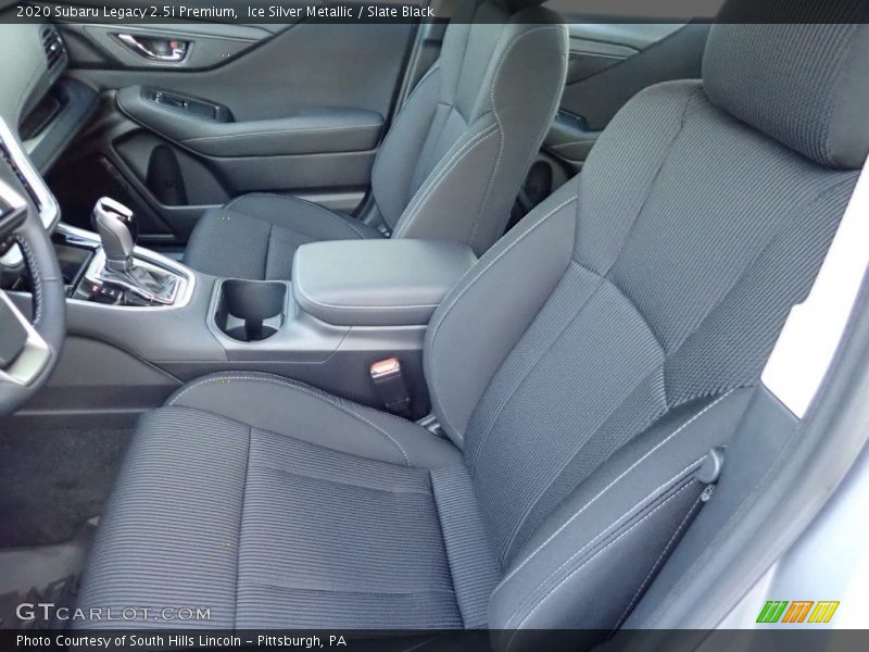 Front Seat of 2020 Legacy 2.5i Premium