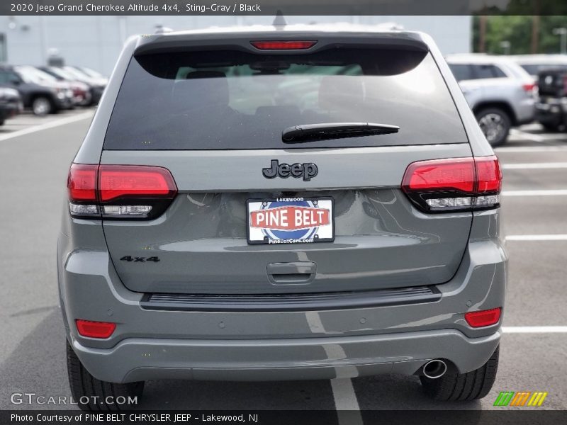 Sting-Gray / Black 2020 Jeep Grand Cherokee Altitude 4x4