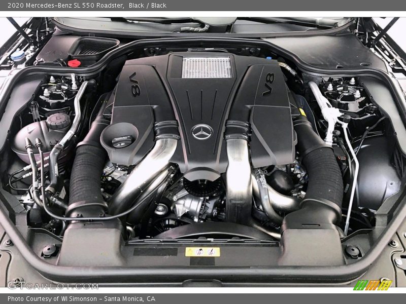  2020 SL 550 Roadster Engine - 4.7 Liter DI biturbo DOHC 32-Valve VVT V8