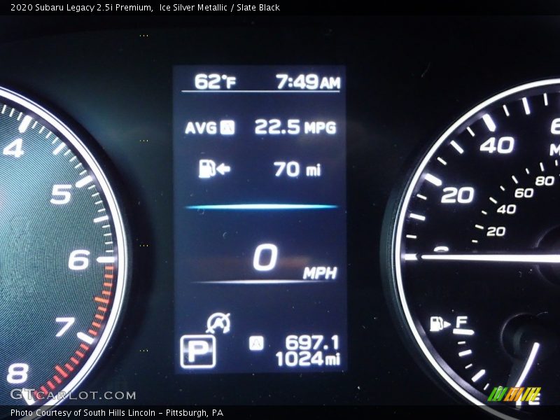 Ice Silver Metallic / Slate Black 2020 Subaru Legacy 2.5i Premium