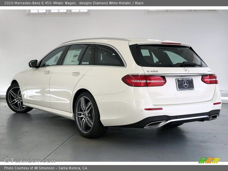 designo Diamond White Metallic / Black 2020 Mercedes-Benz E 450 4Matic Wagon