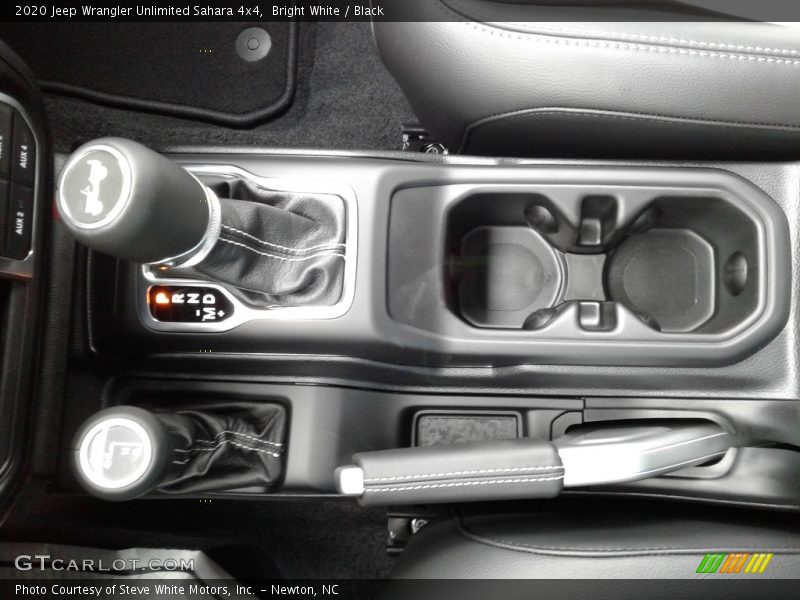 Bright White / Black 2020 Jeep Wrangler Unlimited Sahara 4x4