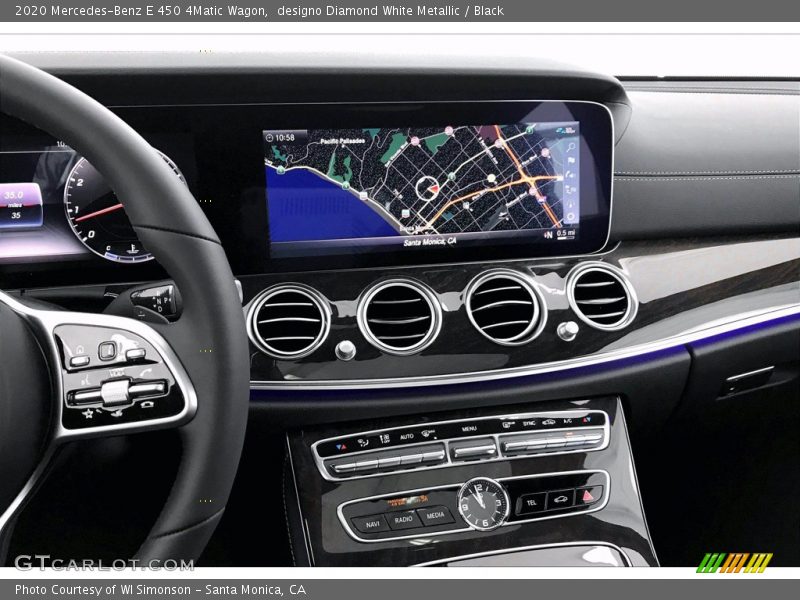 Controls of 2020 E 450 4Matic Wagon