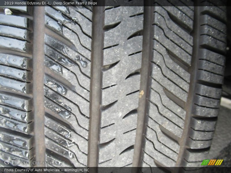 Deep Scarlet Pearl / Beige 2019 Honda Odyssey EX-L