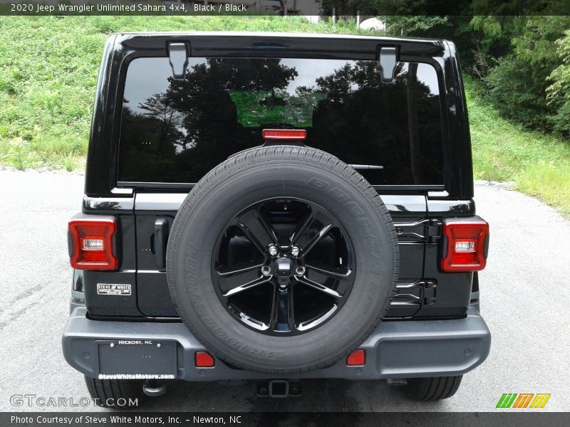 Black / Black 2020 Jeep Wrangler Unlimited Sahara 4x4