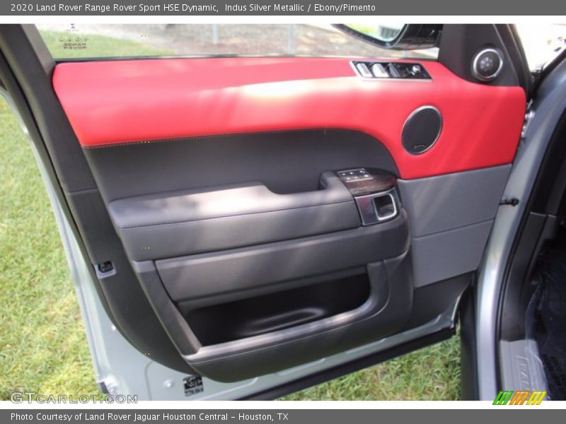 Indus Silver Metallic / Ebony/Pimento 2020 Land Rover Range Rover Sport HSE Dynamic