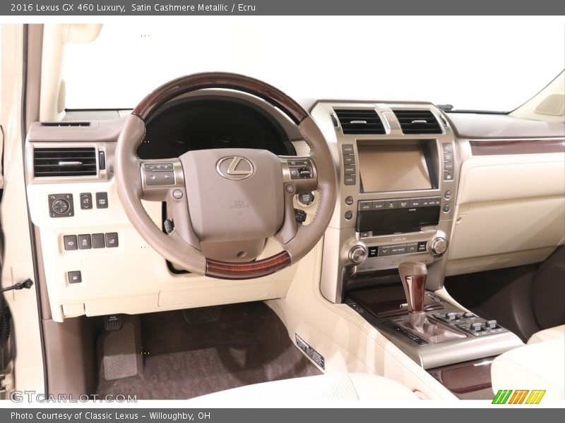 Dashboard of 2016 GX 460 Luxury