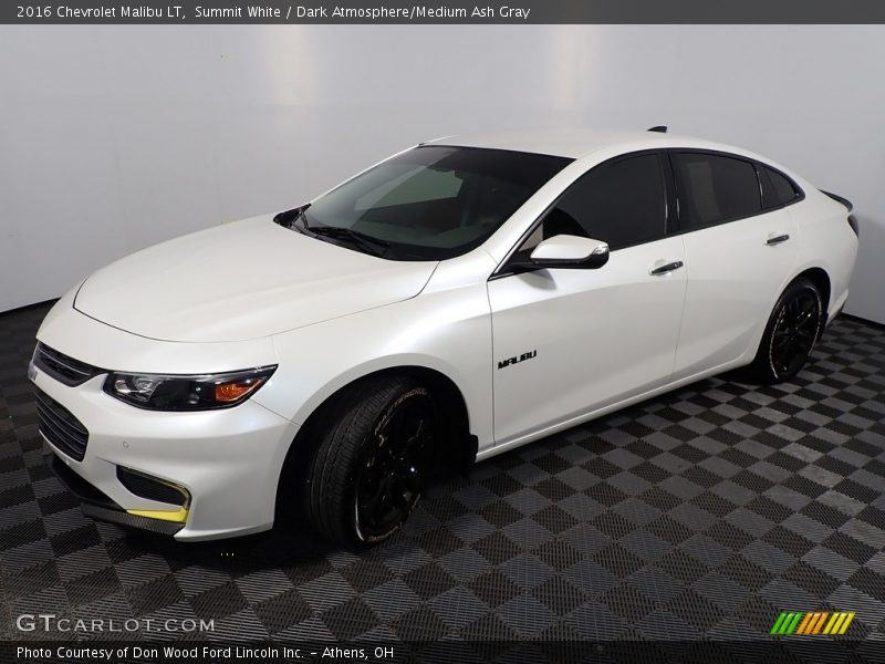 Summit White / Dark Atmosphere/Medium Ash Gray 2016 Chevrolet Malibu LT