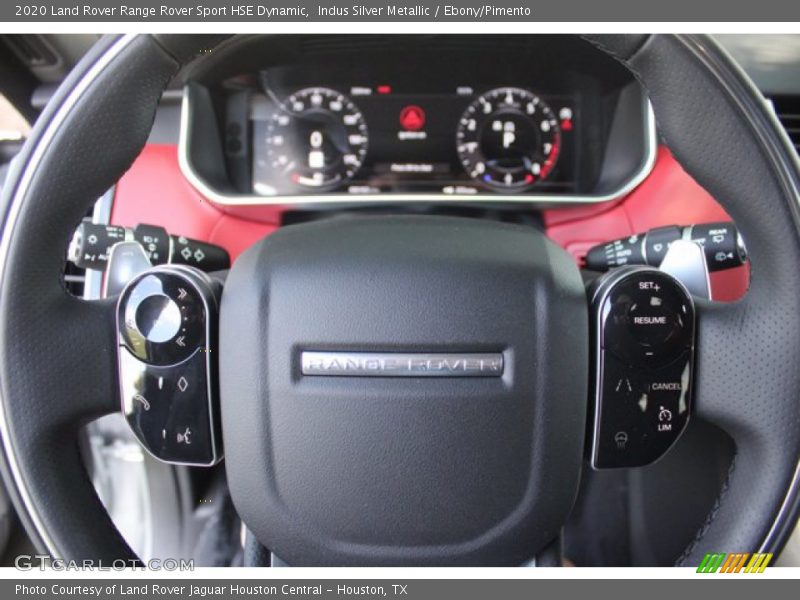 Indus Silver Metallic / Ebony/Pimento 2020 Land Rover Range Rover Sport HSE Dynamic