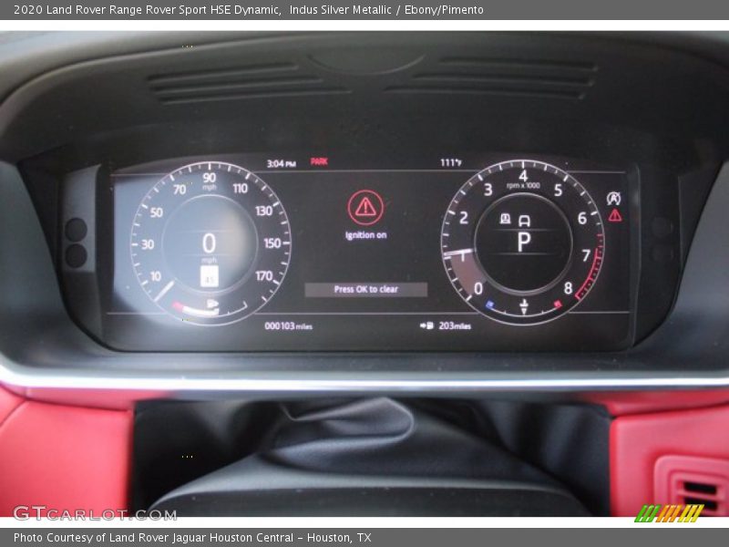 Indus Silver Metallic / Ebony/Pimento 2020 Land Rover Range Rover Sport HSE Dynamic