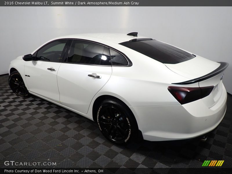 Summit White / Dark Atmosphere/Medium Ash Gray 2016 Chevrolet Malibu LT