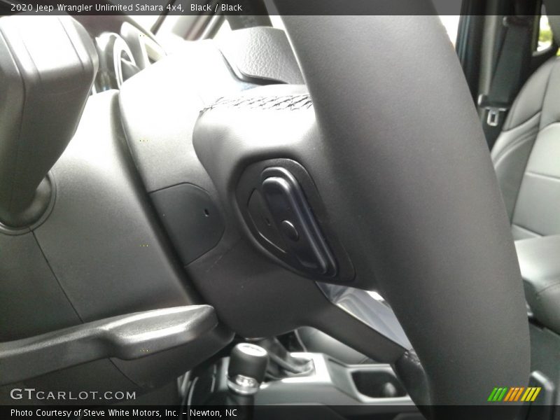 Black / Black 2020 Jeep Wrangler Unlimited Sahara 4x4