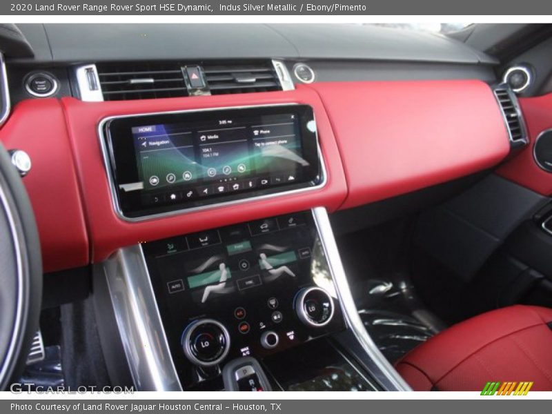 Indus Silver Metallic / Ebony/Pimento 2020 Land Rover Range Rover Sport HSE Dynamic