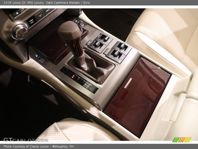  2016 GX 460 Luxury 6 Speed ECT-i Automatic Shifter