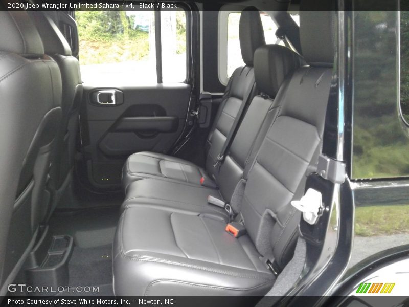 Rear Seat of 2020 Wrangler Unlimited Sahara 4x4