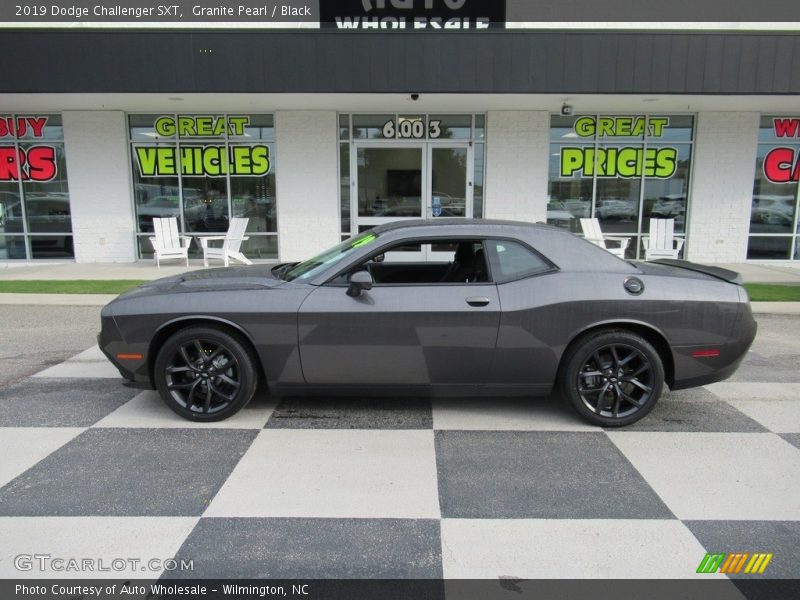 Granite Pearl / Black 2019 Dodge Challenger SXT