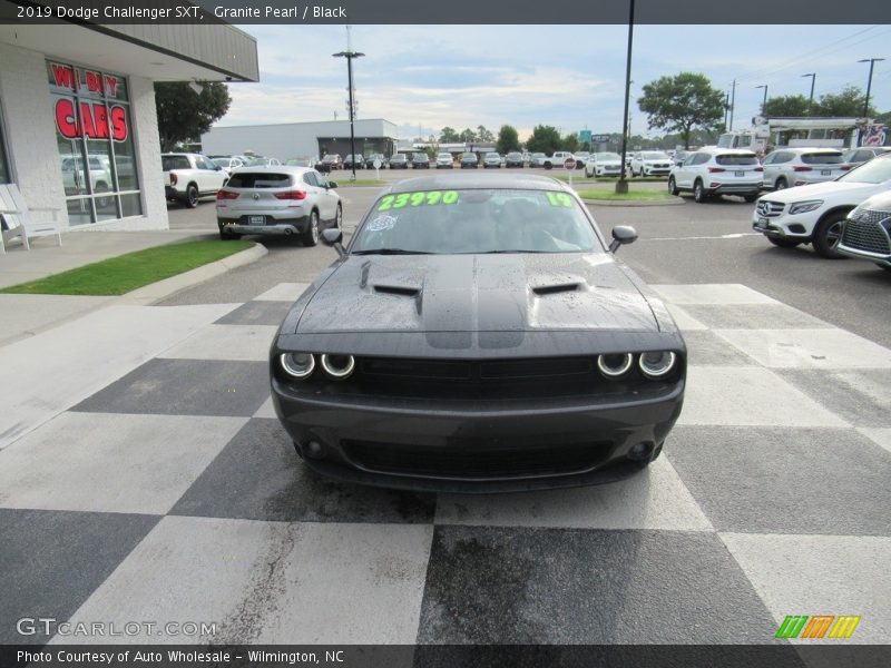 Granite Pearl / Black 2019 Dodge Challenger SXT