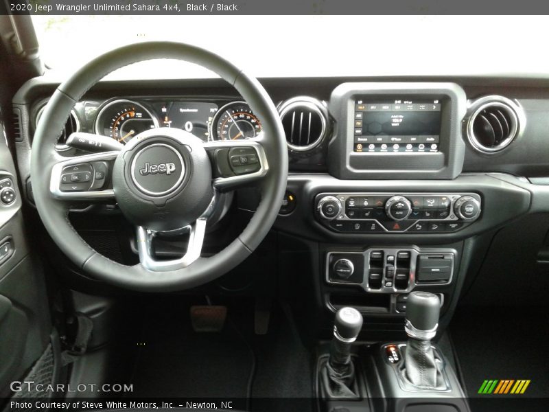Dashboard of 2020 Wrangler Unlimited Sahara 4x4