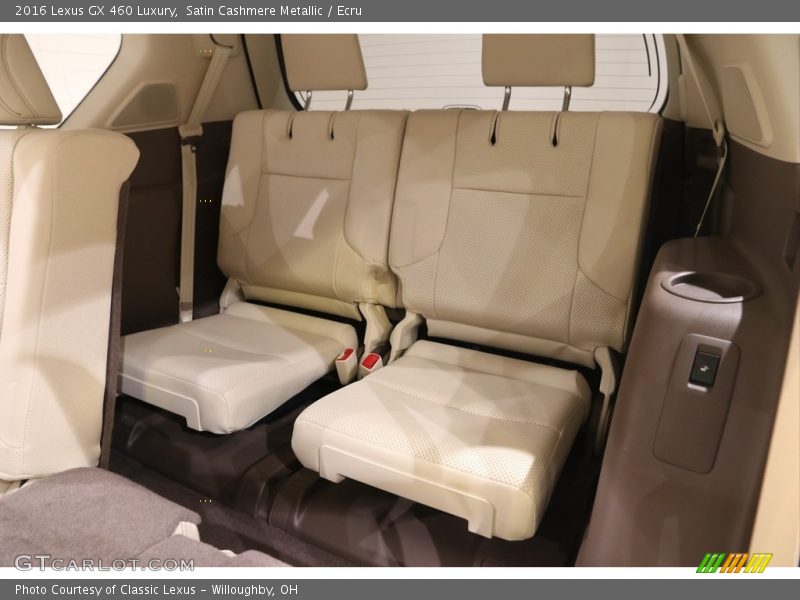 Rear Seat of 2016 GX 460 Luxury