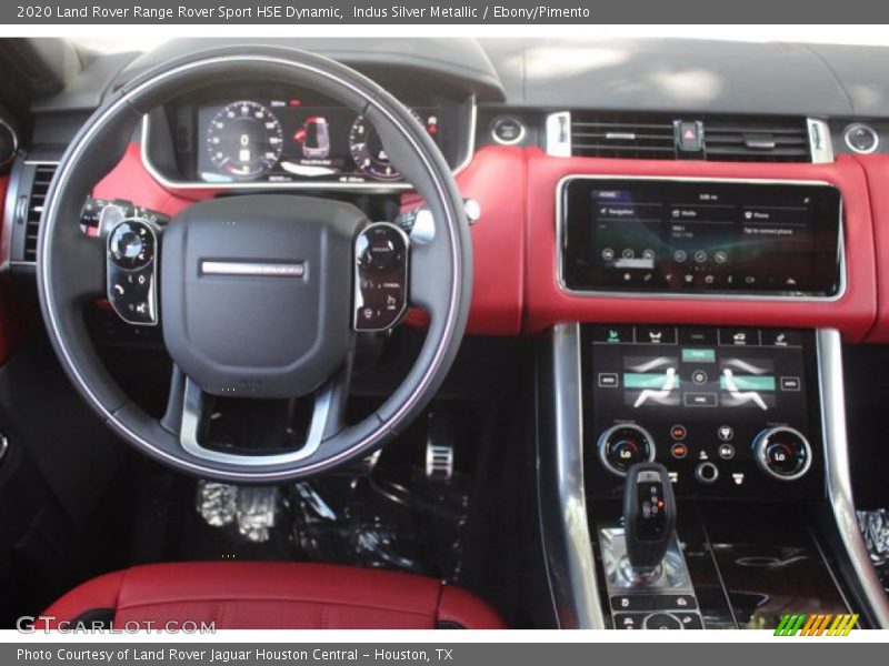 Indus Silver Metallic / Ebony/Pimento 2020 Land Rover Range Rover Sport HSE Dynamic