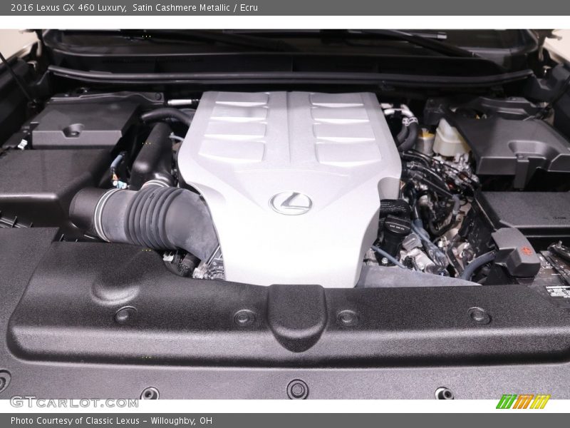  2016 GX 460 Luxury Engine - 4.6 Liter DOHC 32-Valve VVT-i V8