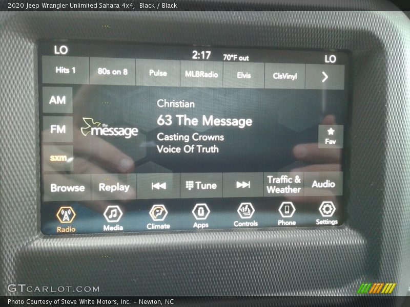 Black / Black 2020 Jeep Wrangler Unlimited Sahara 4x4