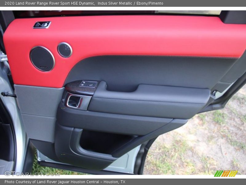 Indus Silver Metallic / Ebony/Pimento 2020 Land Rover Range Rover Sport HSE Dynamic