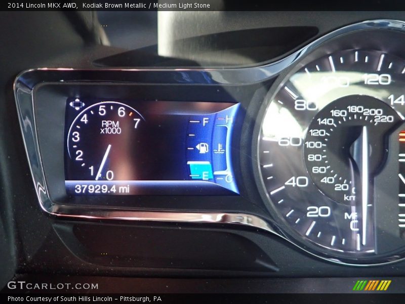  2014 MKX AWD AWD Gauges