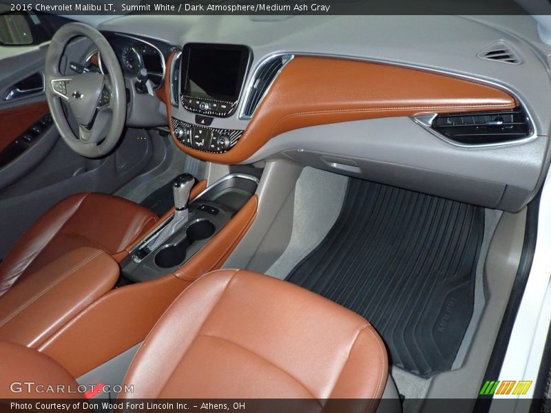 Summit White / Dark Atmosphere/Medium Ash Gray 2016 Chevrolet Malibu LT