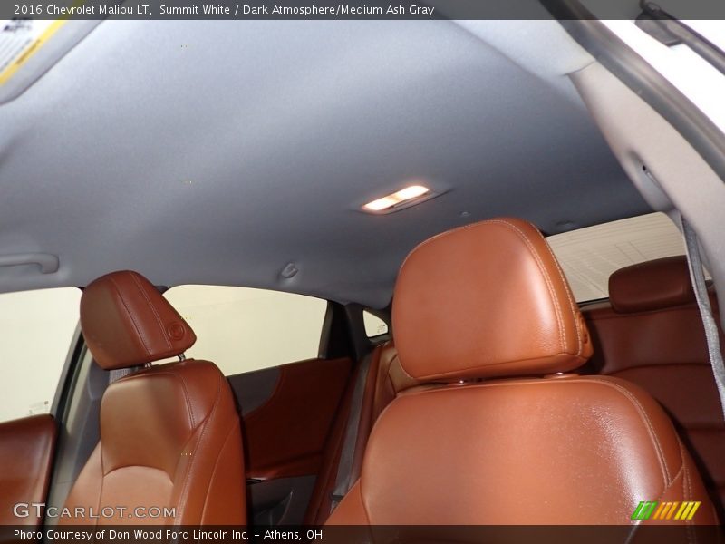 Summit White / Dark Atmosphere/Medium Ash Gray 2016 Chevrolet Malibu LT