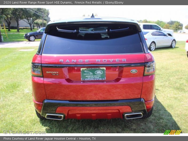 Firenze Red Metallic / Ebony/Ebony 2020 Land Rover Range Rover Sport HSE Dynamic