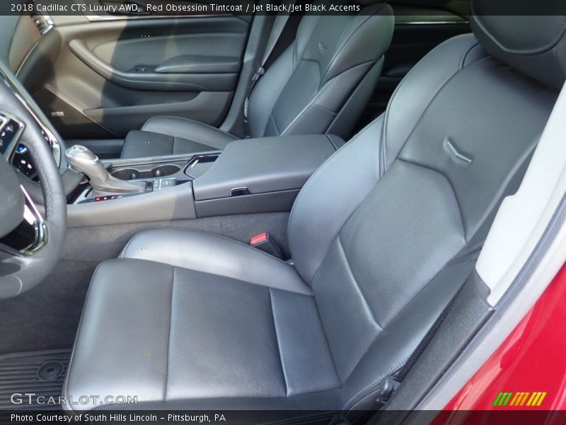 Front Seat of 2018 CTS Luxury AWD