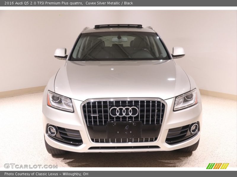 Cuvee Silver Metallic / Black 2016 Audi Q5 2.0 TFSI Premium Plus quattro