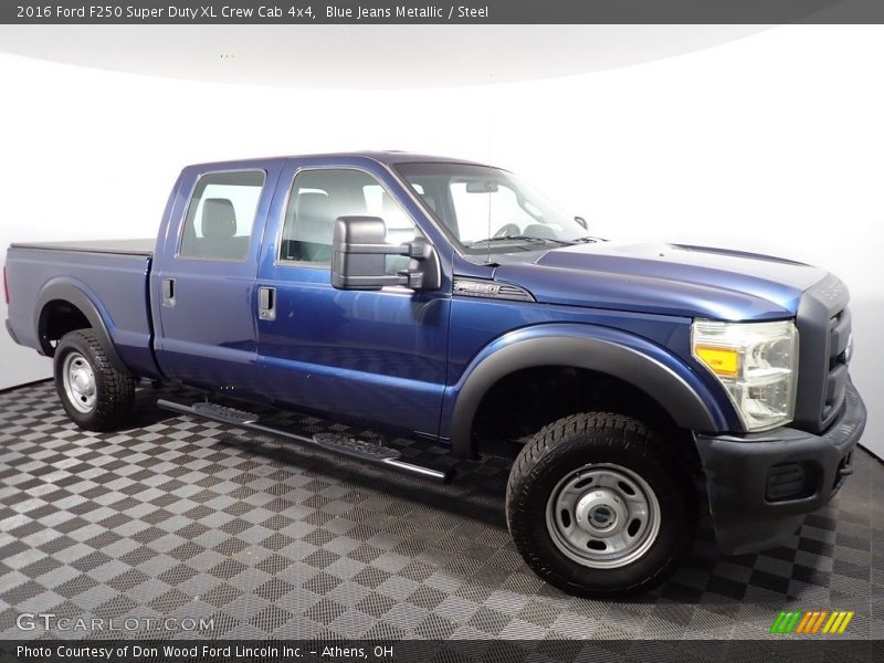 Blue Jeans Metallic / Steel 2016 Ford F250 Super Duty XL Crew Cab 4x4