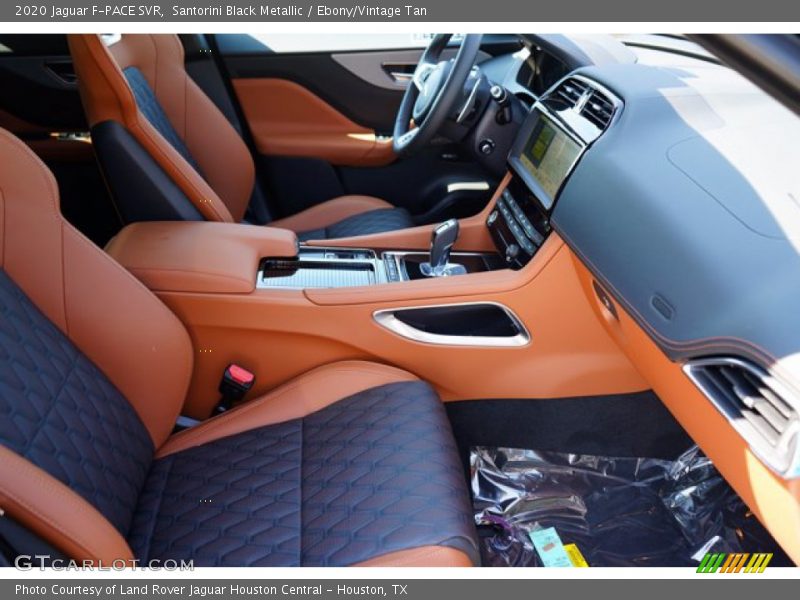Front Seat of 2020 F-PACE SVR