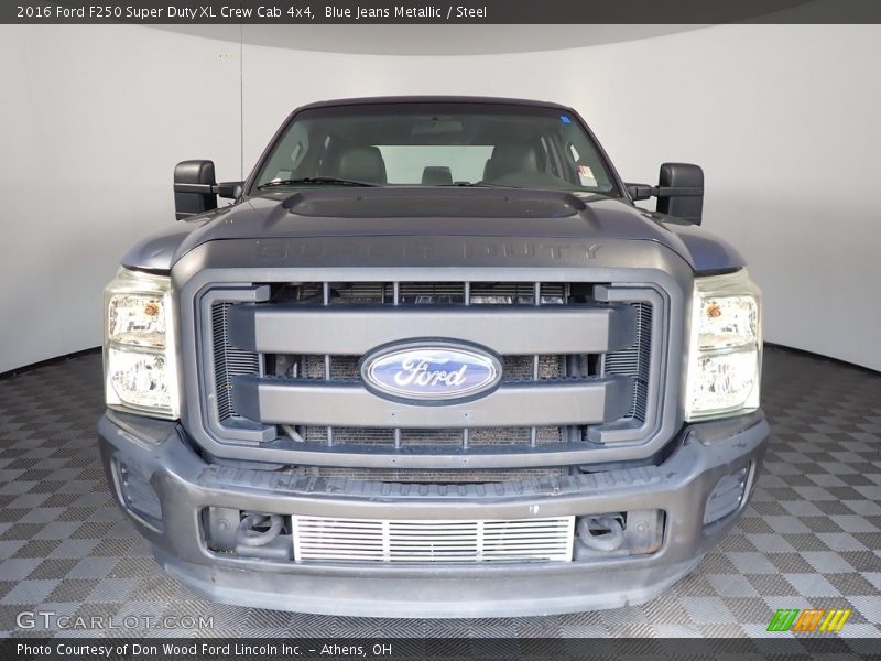 Blue Jeans Metallic / Steel 2016 Ford F250 Super Duty XL Crew Cab 4x4
