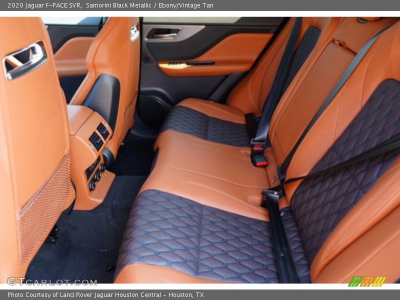 Rear Seat of 2020 F-PACE SVR