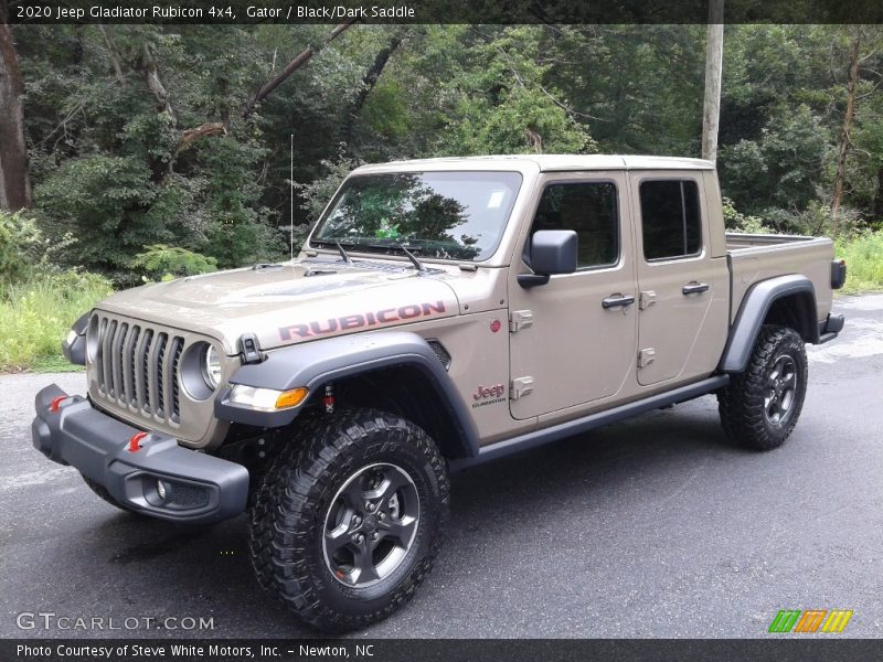 Front 3/4 View of 2020 Gladiator Rubicon 4x4
