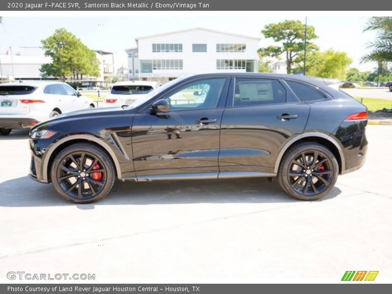  2020 F-PACE SVR Santorini Black Metallic